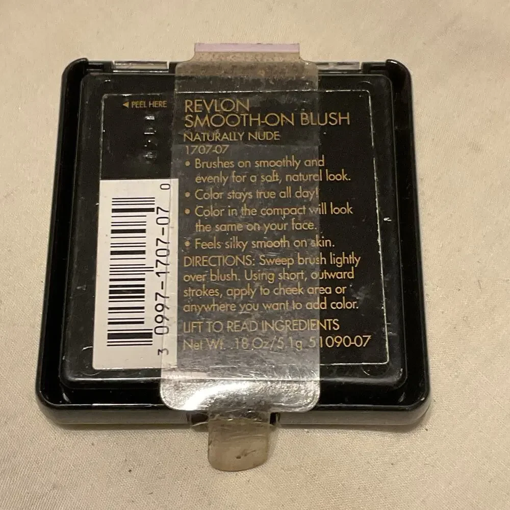 Revlon Smooth-On Blush Naturally Nude 1707-07 New Read
